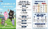 김천시, 시민프로축구단 전환 관련 여론조사 실시